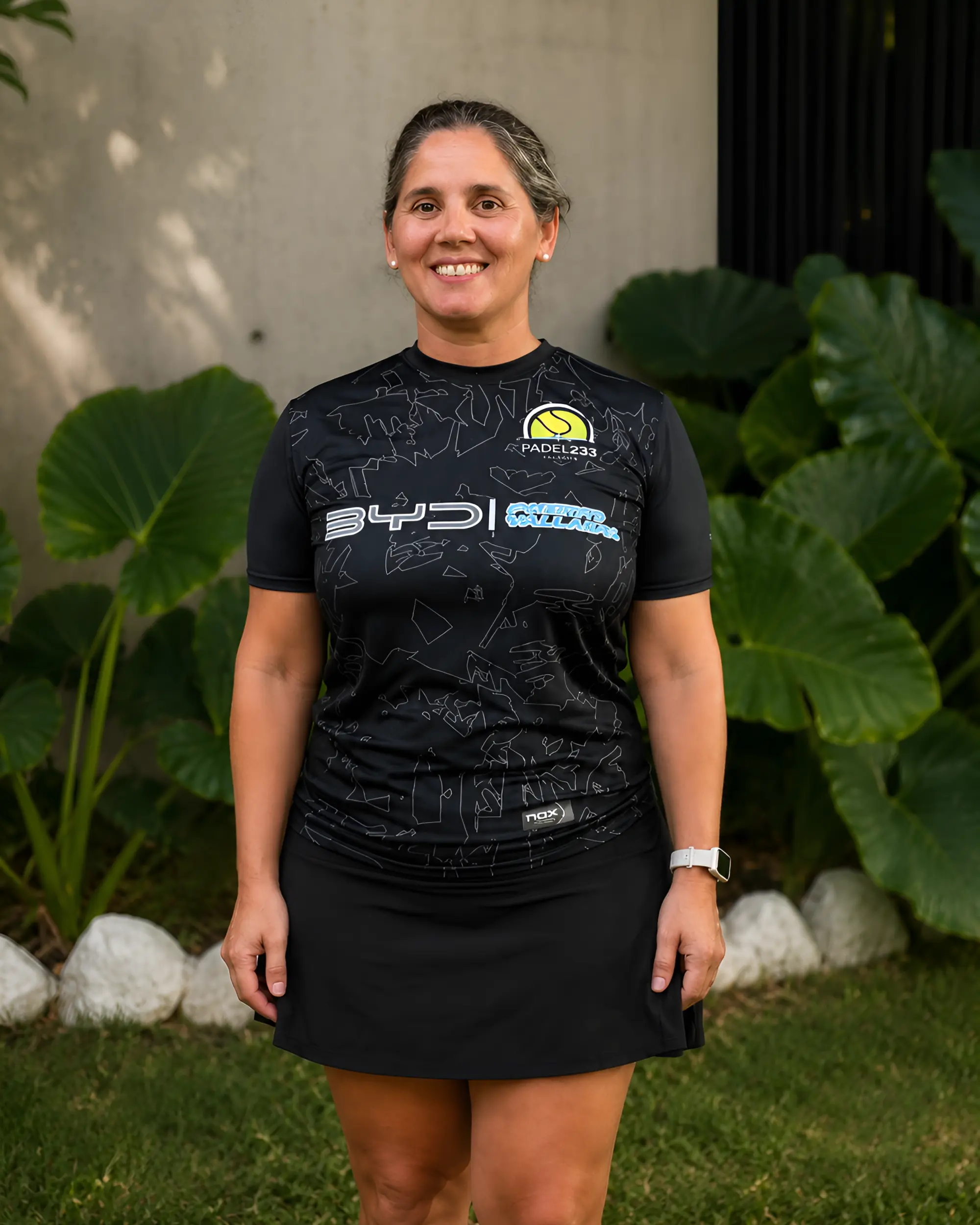 Mariana Vargas, coach de pádel infantil en Padel 233